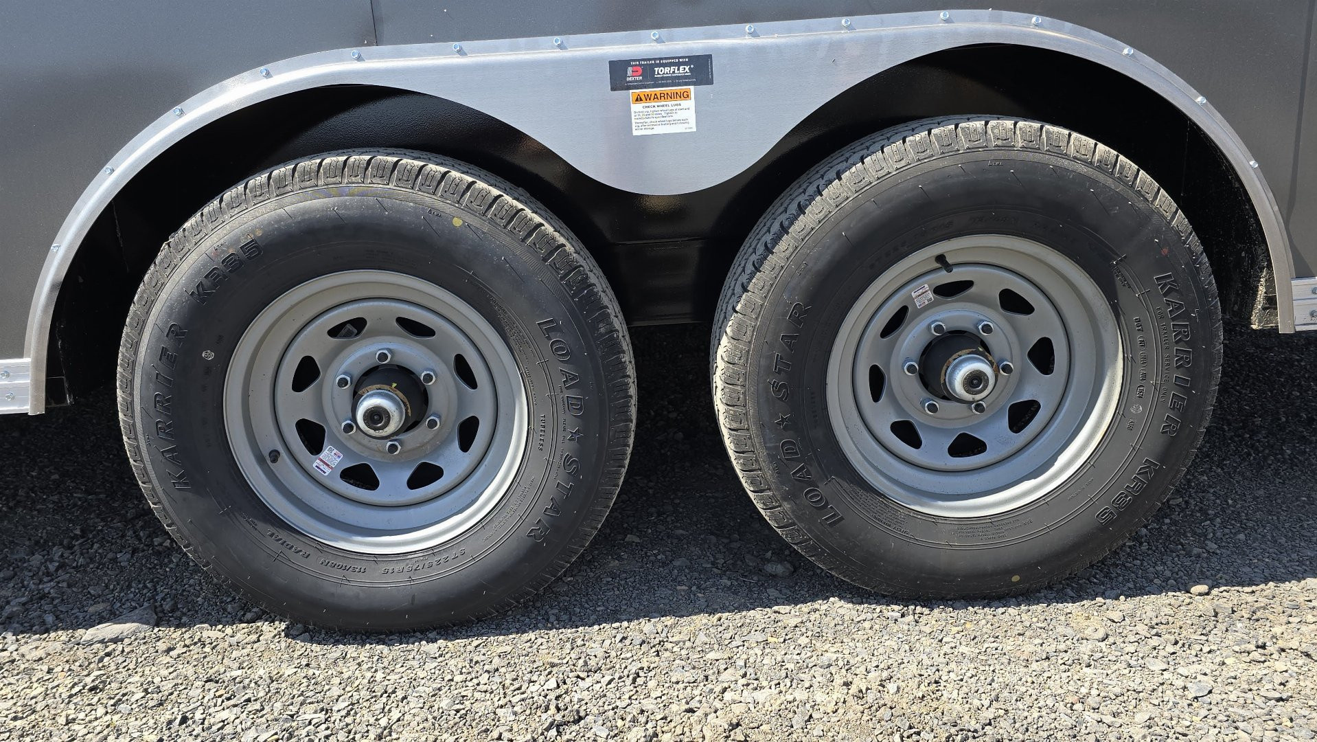 New Car Mate Trailers Contractor / 9990 GVWR / 8.5'x18'