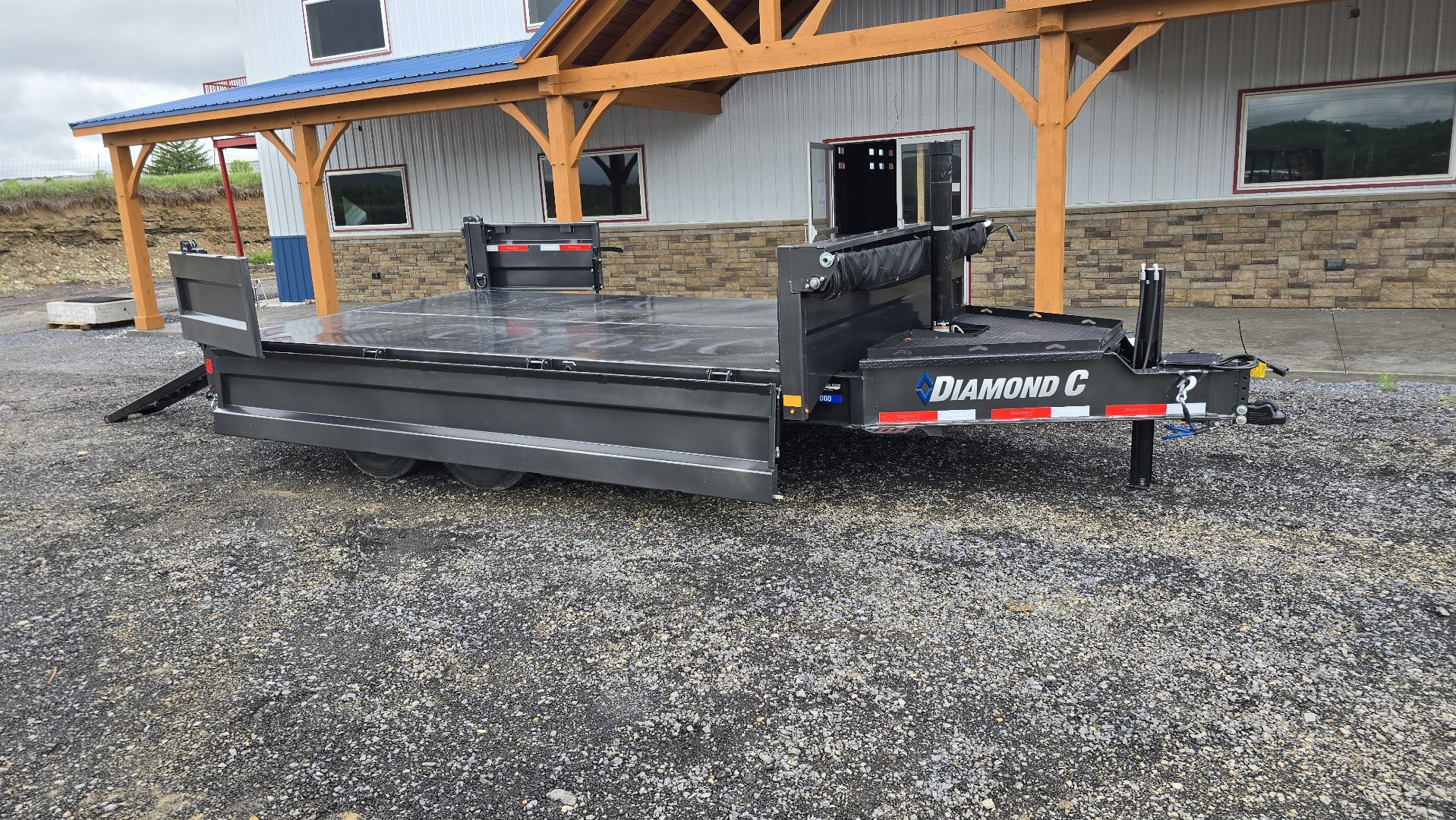 New Diamond C Trailers Deckover Dump Trailer / 14,9k GVWR / 96"x14'