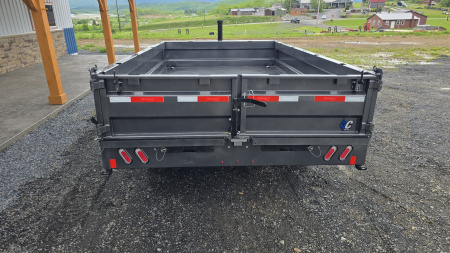 New Diamond C Trailers Deckover Dump Trailer / 14,9k GVWR / 96"x14'