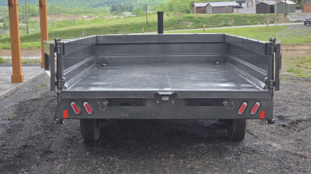 New Diamond C Trailers Deckover Dump Trailer / 14,9k GVWR / 96"x14'
