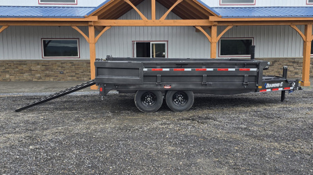 New Diamond C Trailers Deckover Dump Trailer / 14,9k GVWR / 96"x14'