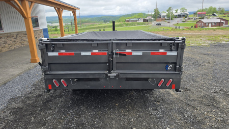 New Diamond C Trailers Deckover Dump Trailer / 14,9k GVWR / 96"x14'