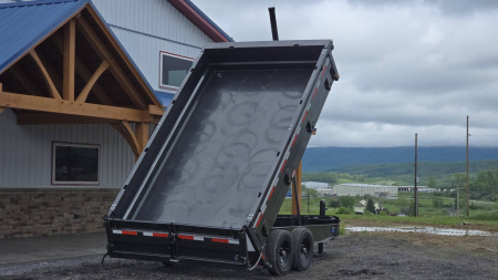 New Diamond C Trailers Deckover Dump Trailer / 14,9k GVWR / 96"x14'