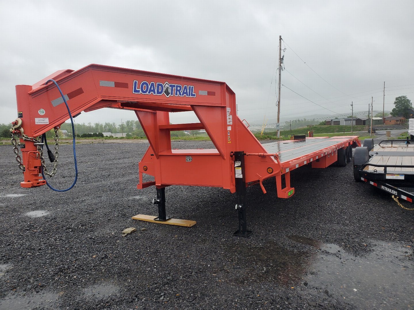 Used 2024 Load Trail Low Pro Flatbed Trailer