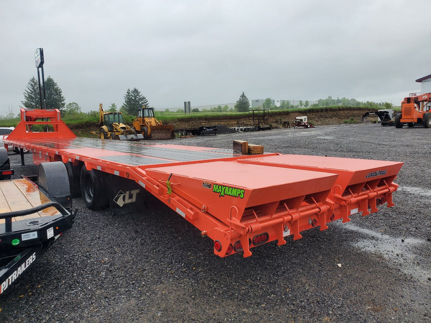 Used 2024 Load Trail Low Pro Flatbed Trailer