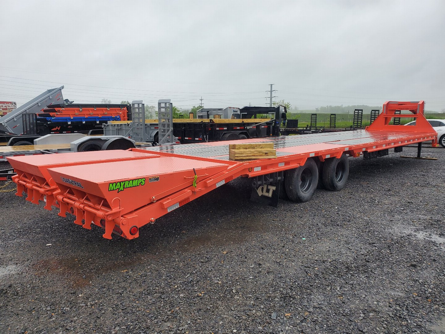 Used 2024 Load Trail Low Pro Flatbed Trailer