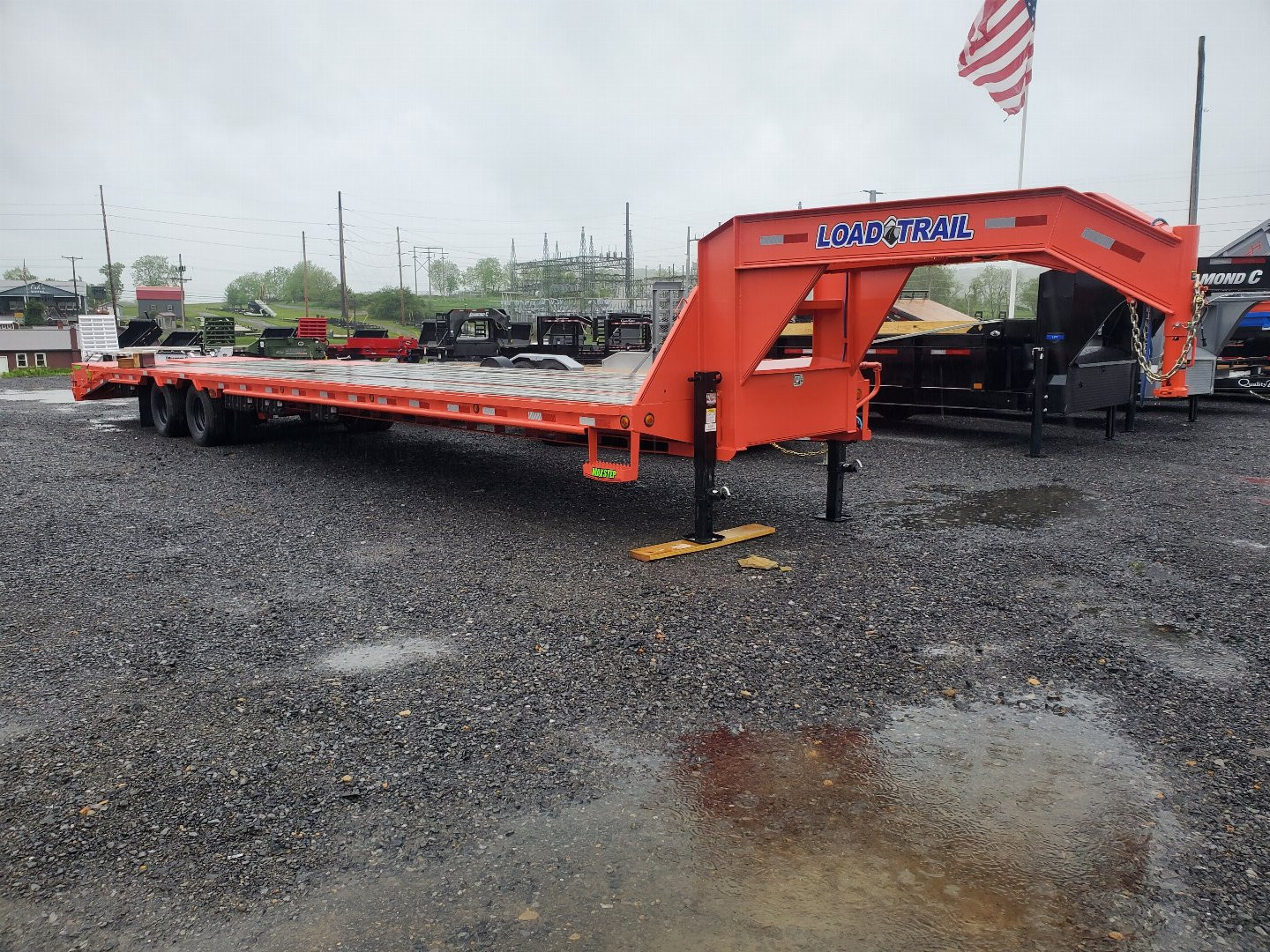 Used 2024 Load Trail Low Pro Flatbed Trailer
