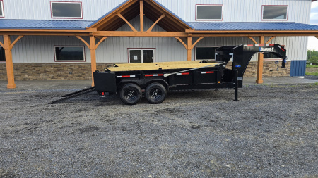 New Diamond C GN Dump Trailer / 14.9K GVWR / 82"x14'