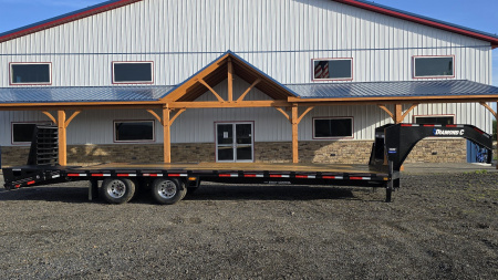 New Diamond C Equip. Trailer /25K GVWR / 102"x30'