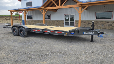 New Diamond C Tilt Trailer / 20K GVWR / 82 x22'