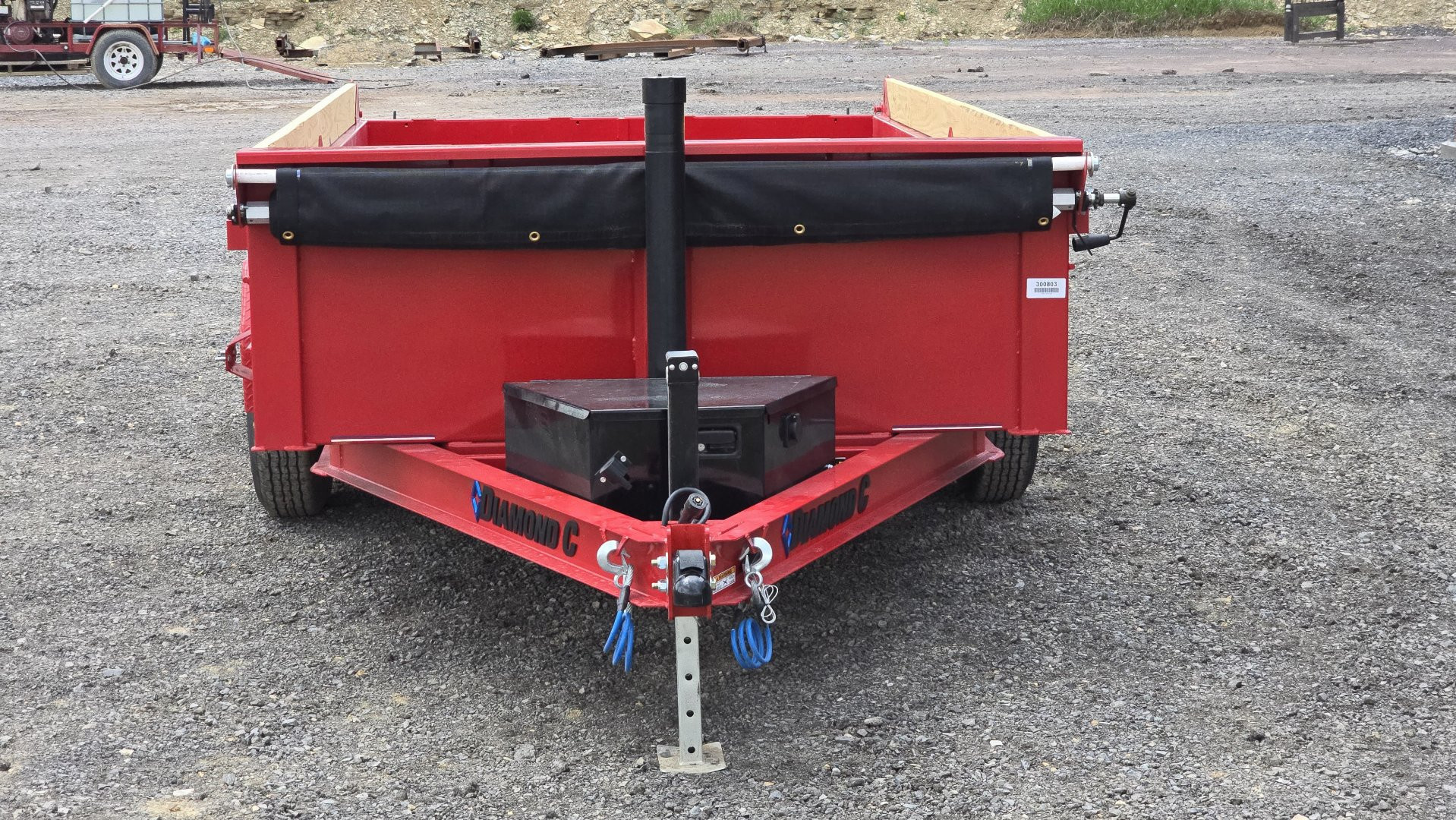 New Diamond C Trailers Dump Trailer /9.8K GVWR / 77"x12' / Tarp Kit