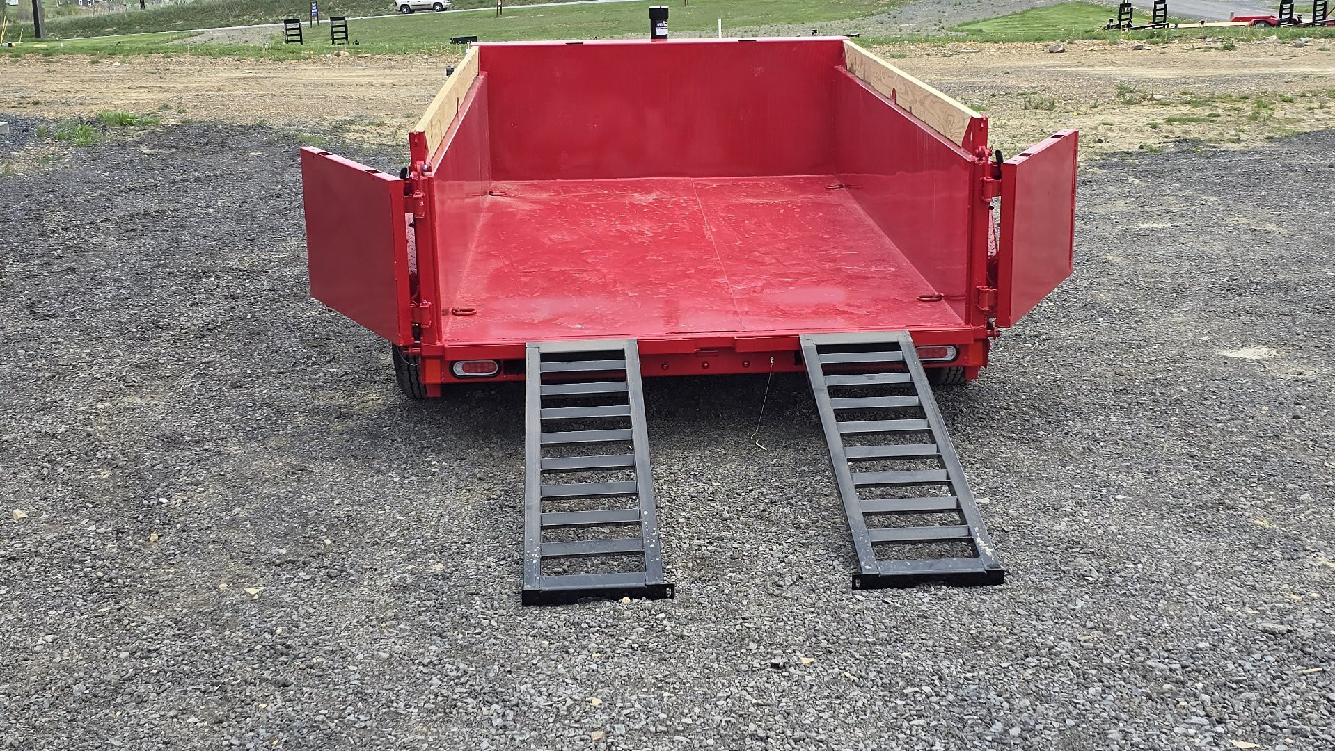New Diamond C Trailers Dump Trailer /9.8K GVWR / 77"x12' / Tarp Kit
