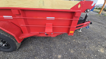 New Diamond C Trailers Dump Trailer /9.8K GVWR / 77"x12' / Tarp Kit