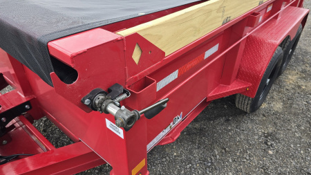 New Diamond C Trailers Dump Trailer /9.8K GVWR / 77"x12' / Tarp Kit