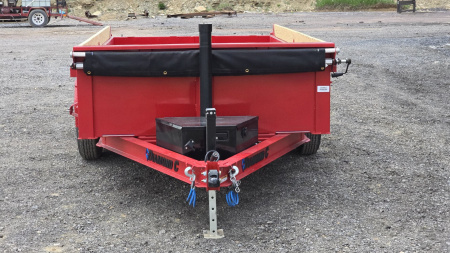 New Diamond C Trailers Dump Trailer /9.8K GVWR / 77"x12' / Tarp Kit