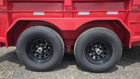 New Diamond C Trailers Dump Trailer /9.8K GVWR / 77"x12' / Tarp Kit