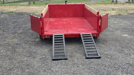 New Diamond C Trailers Dump Trailer /9.8K GVWR / 77"x12' / Tarp Kit