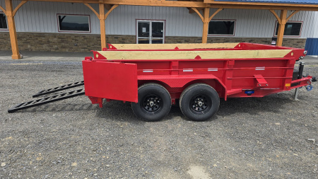 New Diamond C Trailers Dump Trailer /9.8K GVWR / 77"x12' / Tarp Kit