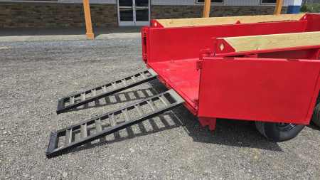 New Diamond C Trailers Dump Trailer /9.8K GVWR / 77"x12' / Tarp Kit