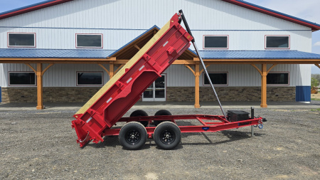 New Diamond C Trailers Dump Trailer /9.8K GVWR / 77 x12' / Tarp Kit