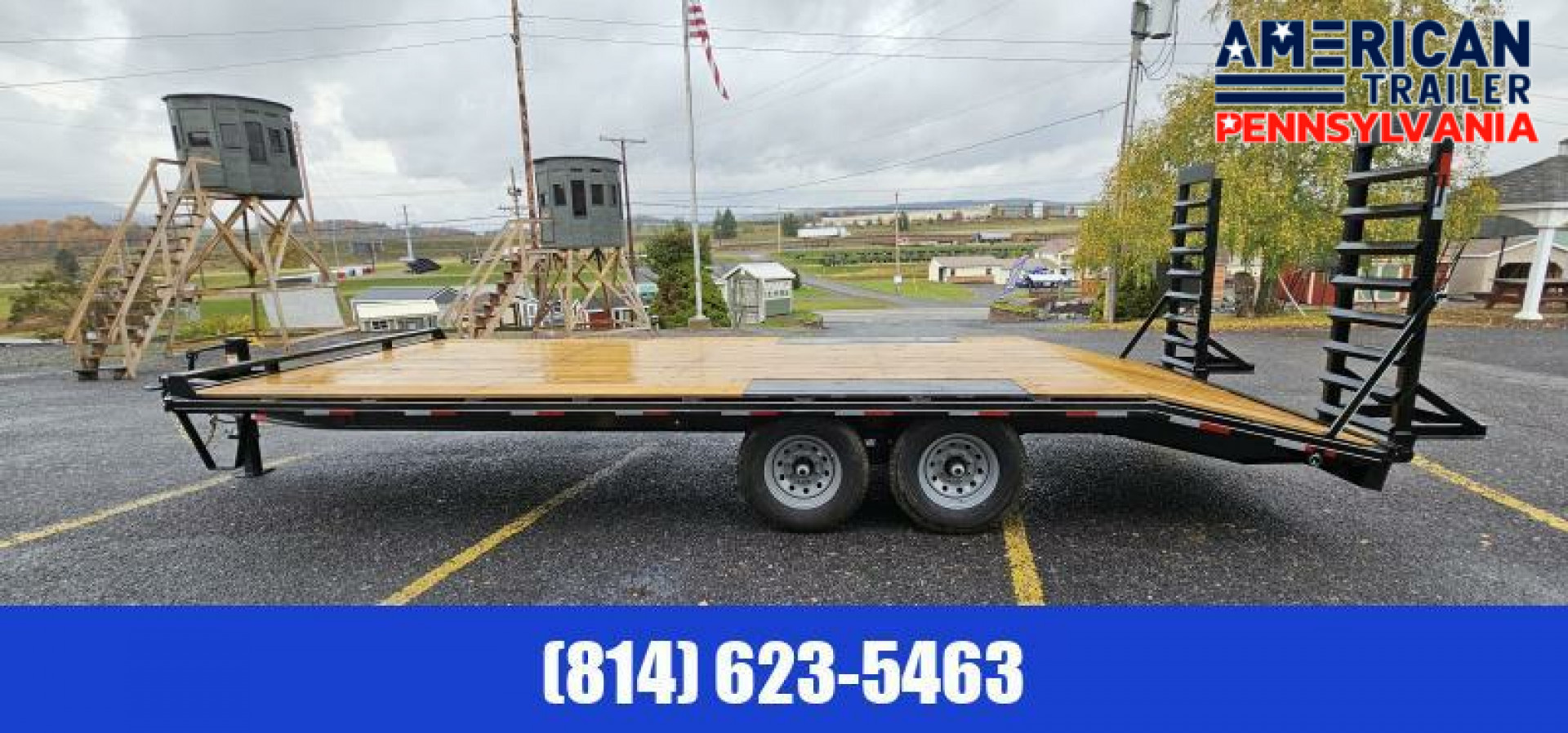 New Quality Trailers General Duty Deckover / 14k GVWR / 22'