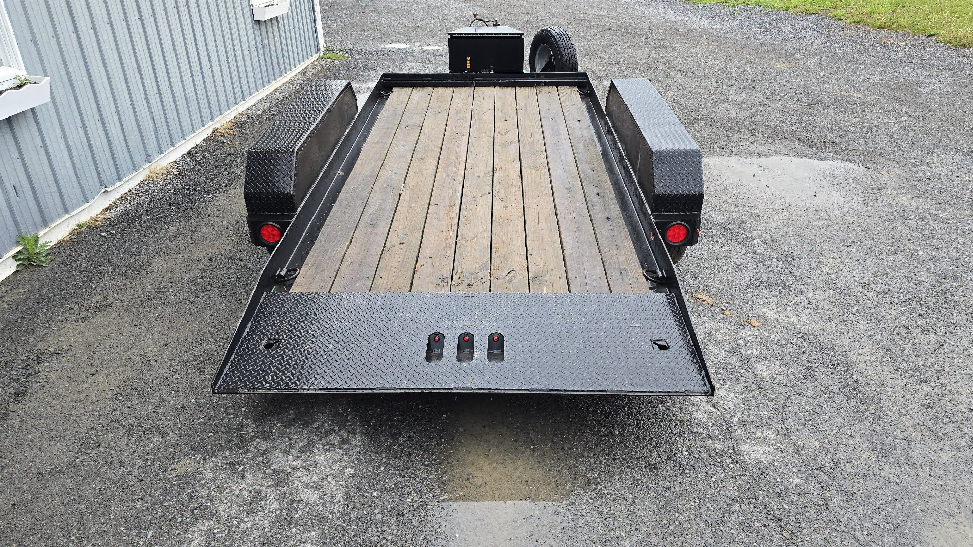Used 2019 Cam Superline Equip. Tilt Trailer / 9990 GVWR / 77"x14'