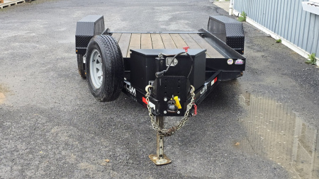 Used 2019 Cam Superline Equip. Tilt Trailer / 9990 GVWR / 77"x14'