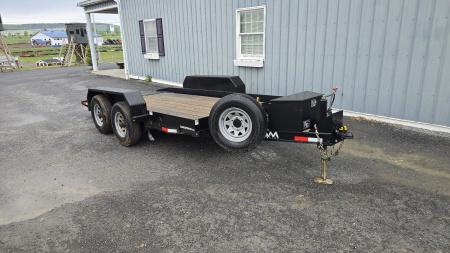 Used 2019 Cam Superline Equip. Tilt Trailer / 9990 GVWR / 77"x14'
