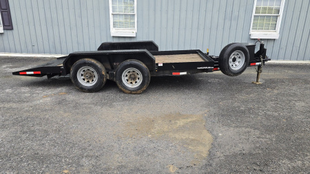 Used 2019 Cam Superline Equip. Tilt Trailer / 9990 GVWR / 77"x14'