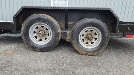 Used 2019 Cam Superline Equip. Tilt Trailer / 9990 GVWR / 77"x14'