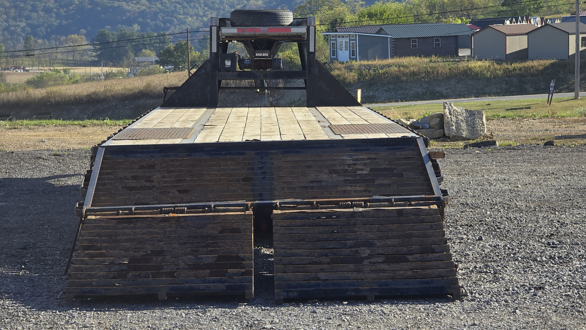 Used 2022 Big Tex Gooneneck Trailer / 23,900 GVWR / 33'