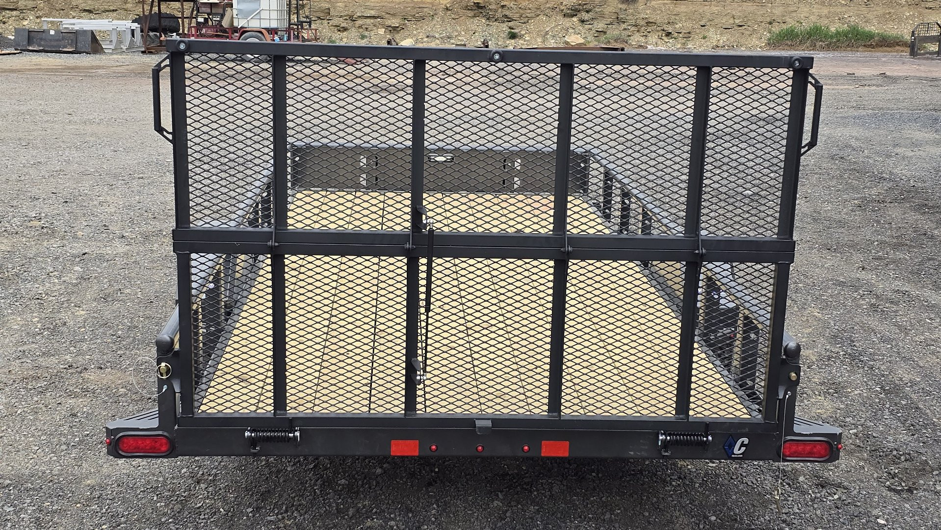 New Diamond C Utility Trailer / 2.9K GVWR / 77"x14'