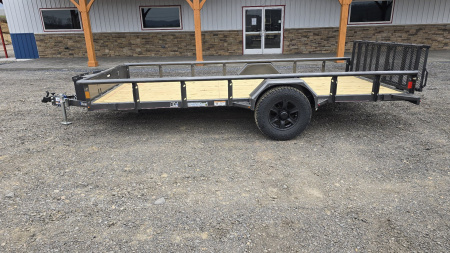 New Diamond C Utility Trailer / 2.9K GVWR / 77"x14'