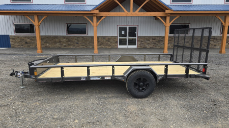New Diamond C Utility Trailer / 2.9K GVWR / 77"x14'