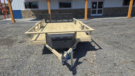 New Diamond C Utility Trailer / 2.9K GVWR / 77 x12'