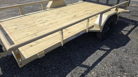 New Diamond C Utility Trailer / 2.9K GVWR / 77"x12'
