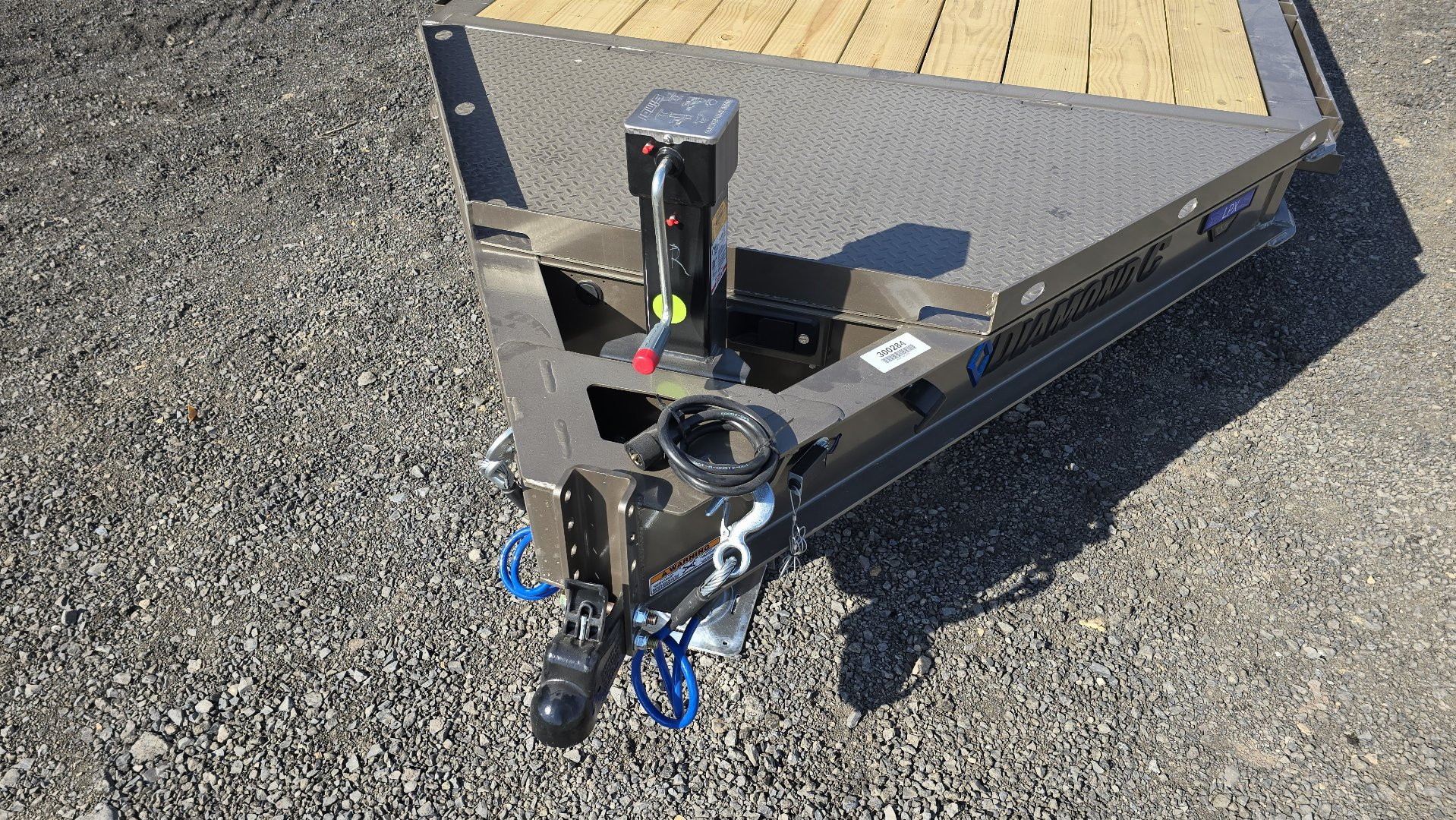 New Diamond C Equipment Trailer / 14.9K GVWR / 82"x22' /Max Ramps