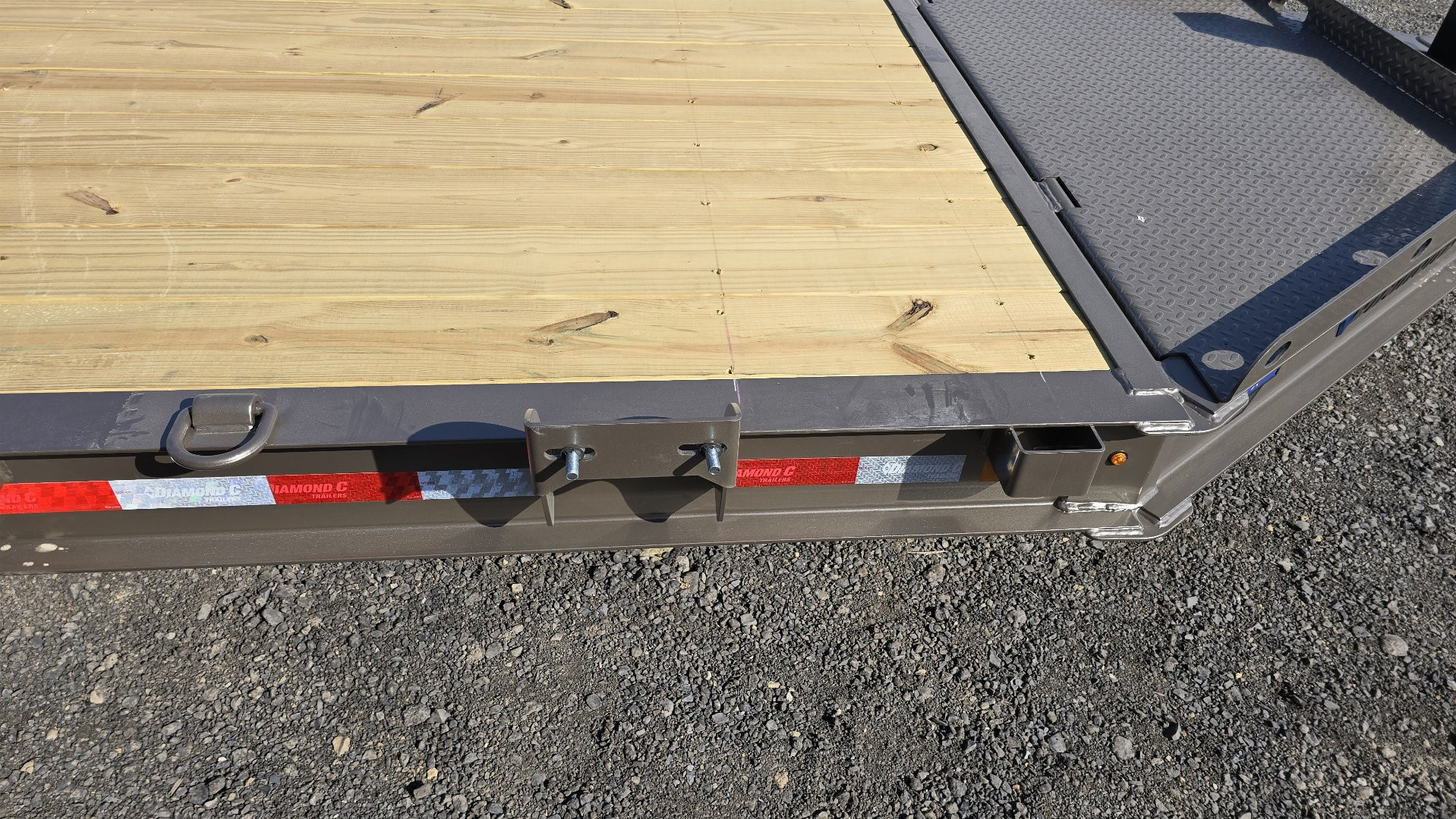 New Diamond C Equipment Trailer / 14.9K GVWR / 82"x22' /Max Ramps