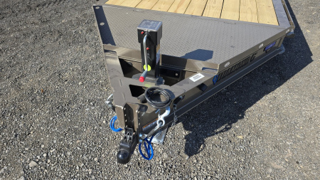 New Diamond C Equipment Trailer / 14.9K GVWR / 82"x22' /Max Ramps