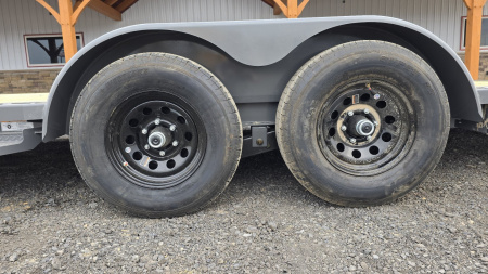 New Diamond C Car Trailer 9.8K GVWR / 83"x20' / Spare Tire Mount