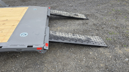 New Diamond C Car Trailer 9.8K GVWR / 83"x20' / Spare Tire Mount