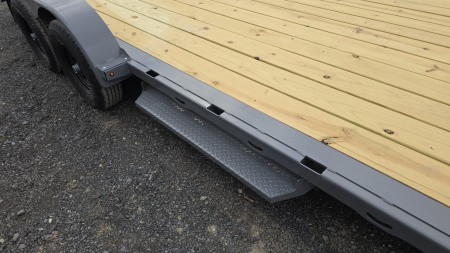 New Diamond C Car Trailer 9.8K GVWR / 83"x20' / Spare Tire Mount