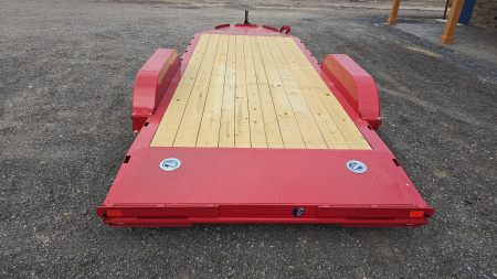 New Diamond C Car Trailer 9.8K GVWR / 83"x18' / Spare Tire Mount
