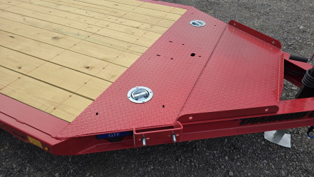 New Diamond C Car Trailer 9.8K GVWR / 83"x18' / Spare Tire Mount