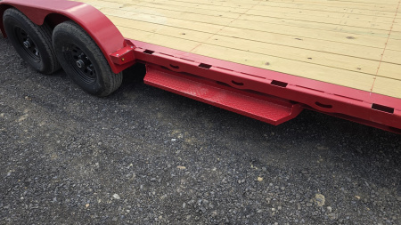 New Diamond C Car Trailer 9.8K GVWR / 83"x18' / Spare Tire Mount