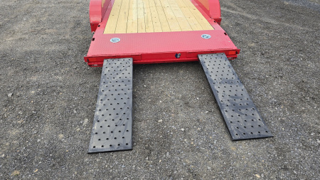 New Diamond C Car Trailer 9.8K GVWR / 83"x18' / Spare Tire Mount