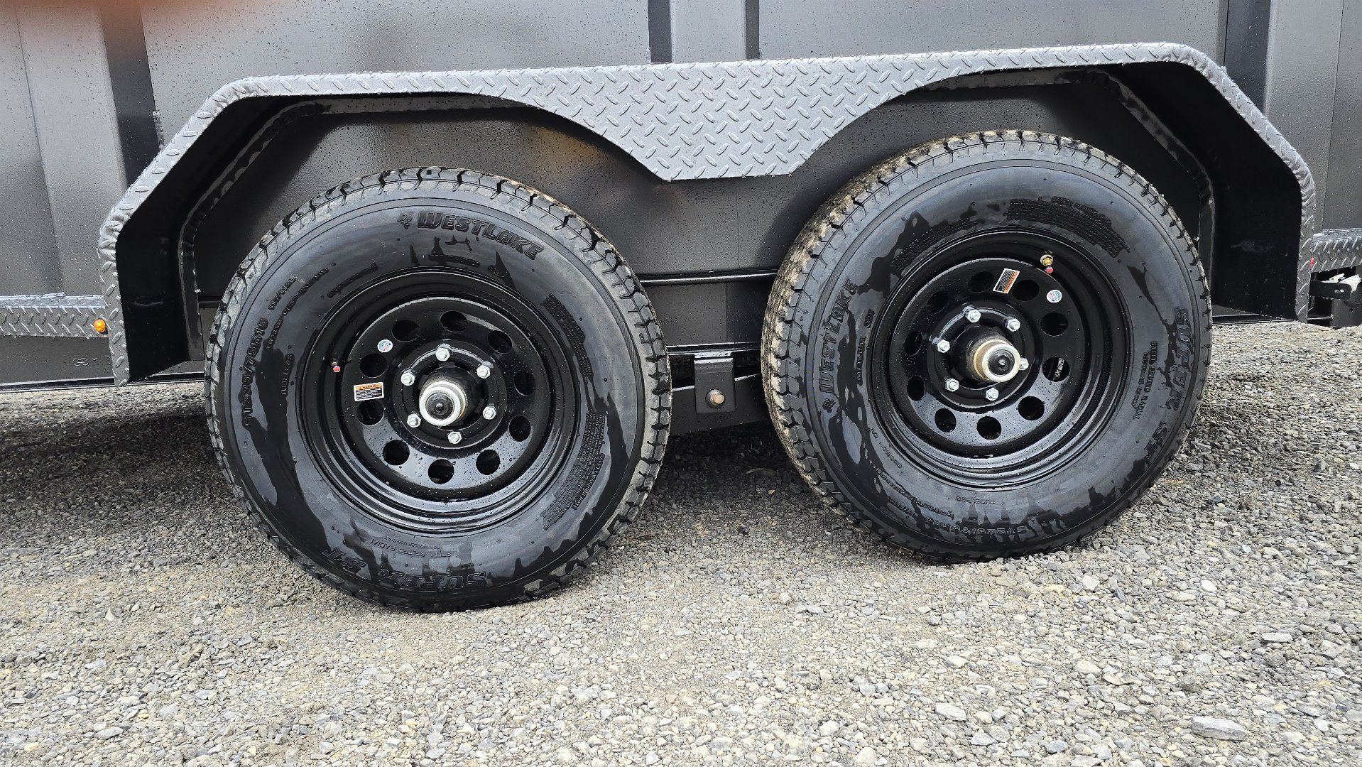 New Diamond C Trailers Dump Trailer /9.8K GVWR / 77"x12' / Tarp Kit