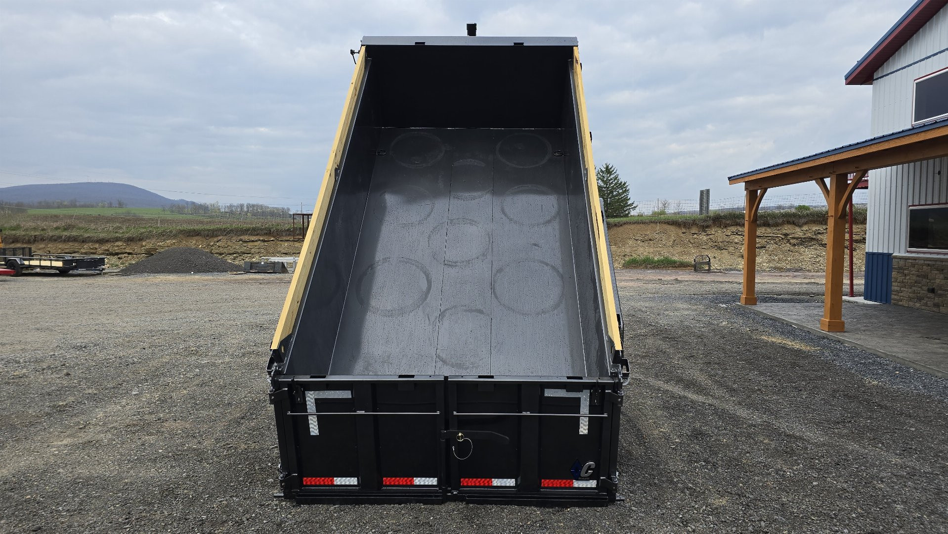 New Diamond C Trailers Dump Trailer /9.8K GVWR / 77"x12' / Tarp Kit