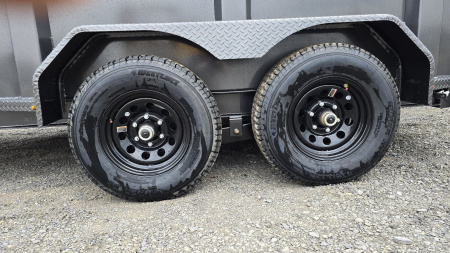 New Diamond C Trailers Dump Trailer /9.8K GVWR / 77"x12' / Tarp Kit