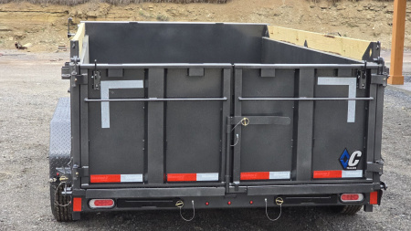 New Diamond C Trailers Dump Trailer /9.8K GVWR / 77"x12' / Tarp Kit
